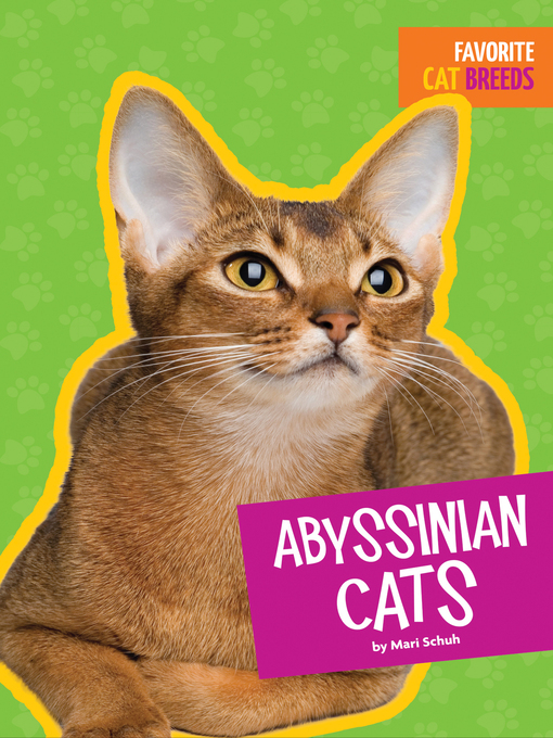 Title details for Abyssinian Cats by Mari Schuh - Available
